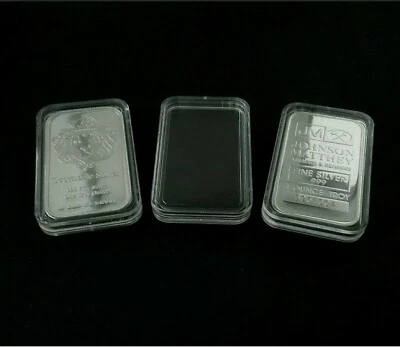 1 oz SILVER bar capsule FOR Scottsdale/Johnson Matthey/MANY MORE! (Brand New)