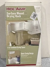Hide-Away Ironing Board Surface Mount Laundry Drying Rack Clothing CSM390