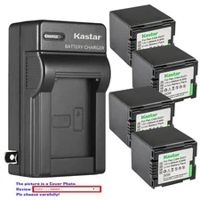 Kastar Battery Wall Charger for Panasonic CGA-DU21 CGR-DU21 & SDR-H18 SDR-H20