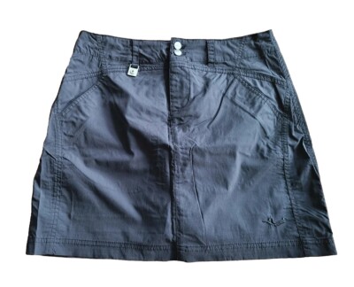 Rohnisch Active Outdoor Travel Skirt/Skort/Shorts Women's Size M Black 