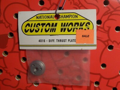 Custom Works 4016 Differential Thrust Plate Original Enforcer Intimidator RC Car