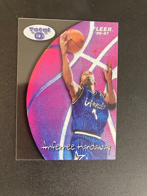 1996-97 Fleer Total O Anfernee Hardaway #1 Rare Insert Orlando Magic 