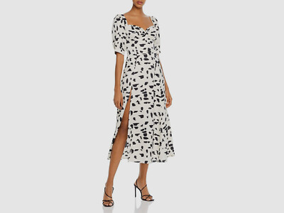 knee length dresses for ladies Trendy Cow Print Satin Midi Dress for Summer  Stylish Wrap Dress for Women
