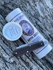 GEC TIDIOUTE ** 142216 OD GREEN LINEN MICARTA BOYS KNIFE KNIVES — photo 7