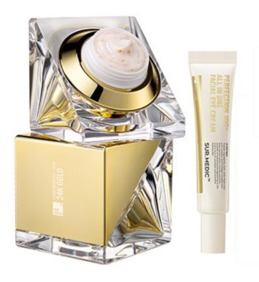 Sur.Medic 24K Gold Caviar Repair Vital Cream Set Anti-Aging K-Beauty