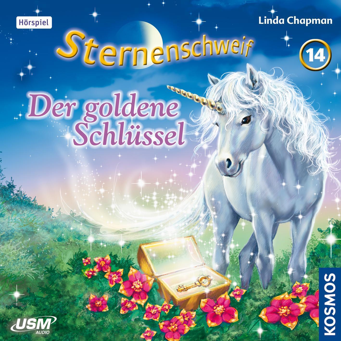 Thumbnail - Sternenschweif 14. Der Goldene Schlüssel Linda Chapman - Hörbuch