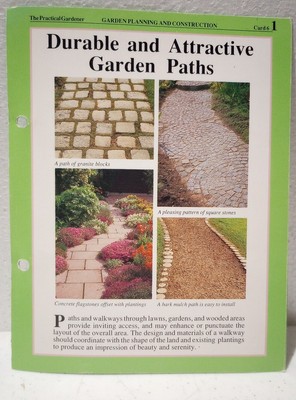 Durable and Attractive Garden Path Bulletin by The Practical Gardener