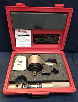 Proto 6232 Torque Multiplier Capacity 3200 ft-lb 1:18.5 Ratio Hydratight Sweeney