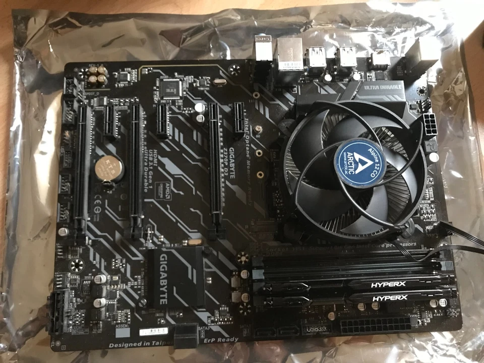 PC Tuning-Kit mit Z370P D3, I5 8600K, Arctec Alpine 12CO, 8GB DDR4 RAM - Bild 2 von 4