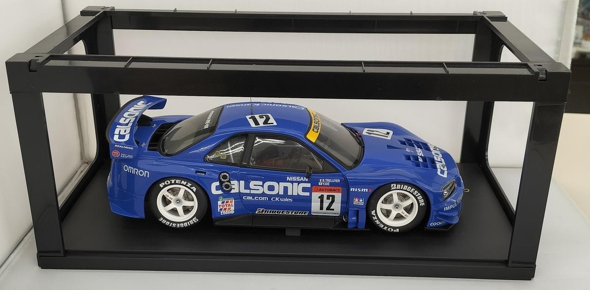 Autoart 1/18 Calsonic Skyline GT500 Suzuka Winner 2003 Blue