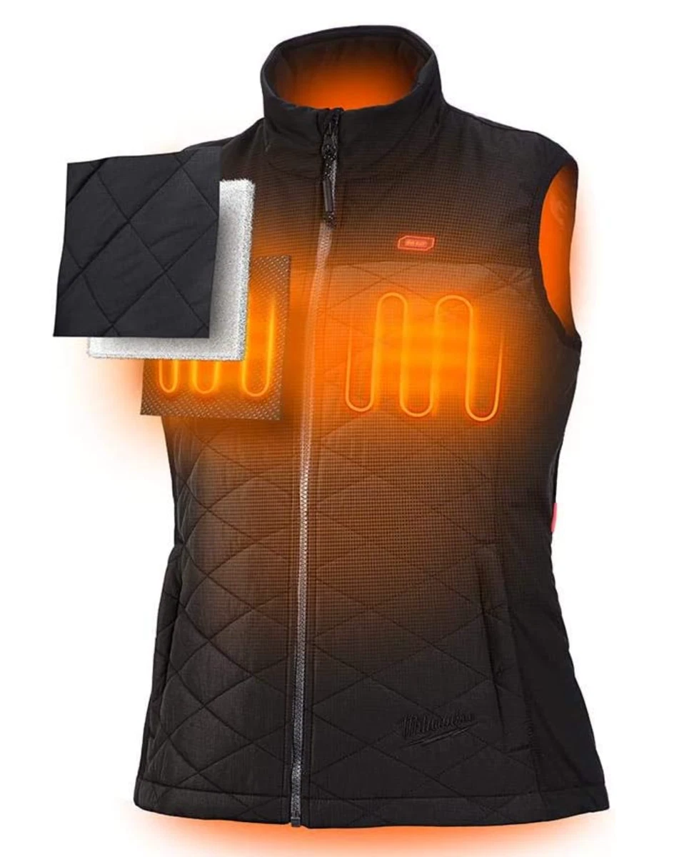 milwaukee heated vest with battery