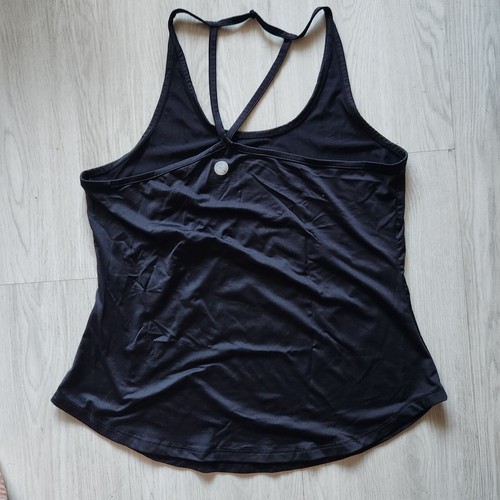 Black Work Out Tank Top Threads for Thoughts Women's Size Small - Picture 3 of 4