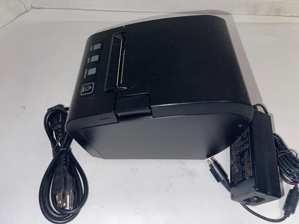 Impresora térmica de recibos Sam4S ELLIX 30S POS con fuente de alimentación PROBADA Foto 2 de 4