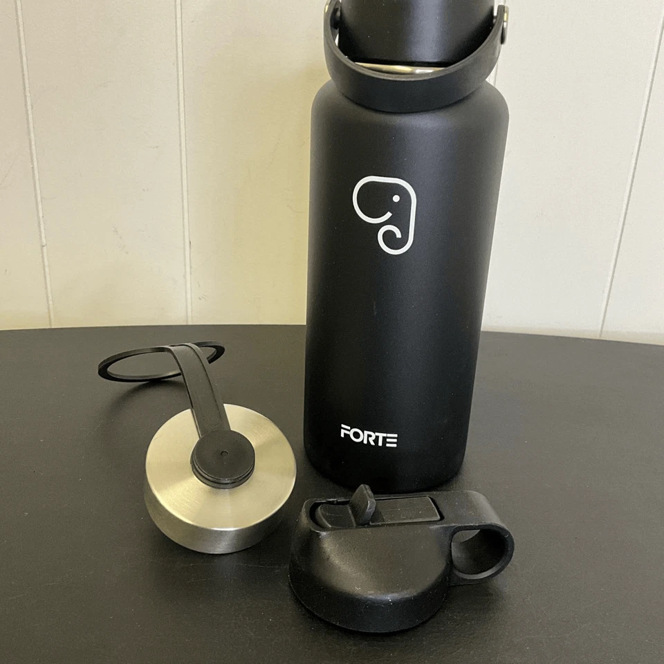 Nueva botella de agua Forte de acero inoxidable premium de 1 litro 32 oz Foto 4 de 4