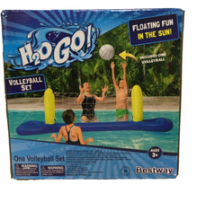H20GO VOLLEYBALL SET 8' X 23" X 29"