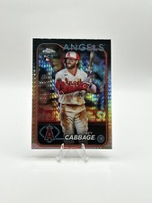 Trey Cabbage2024 Topps Chrome Prism Refractor #226 RC Angels