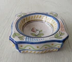 OLD NEVERS EARTHENWARE SALT SHAKER SIGNED GABRIEL MONTAGNON OLD SALT SHAKER