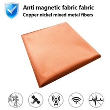 Copper Shielding Fabric RFID Radiation Wifi EMI EMP RF Blocking Protection Cloth