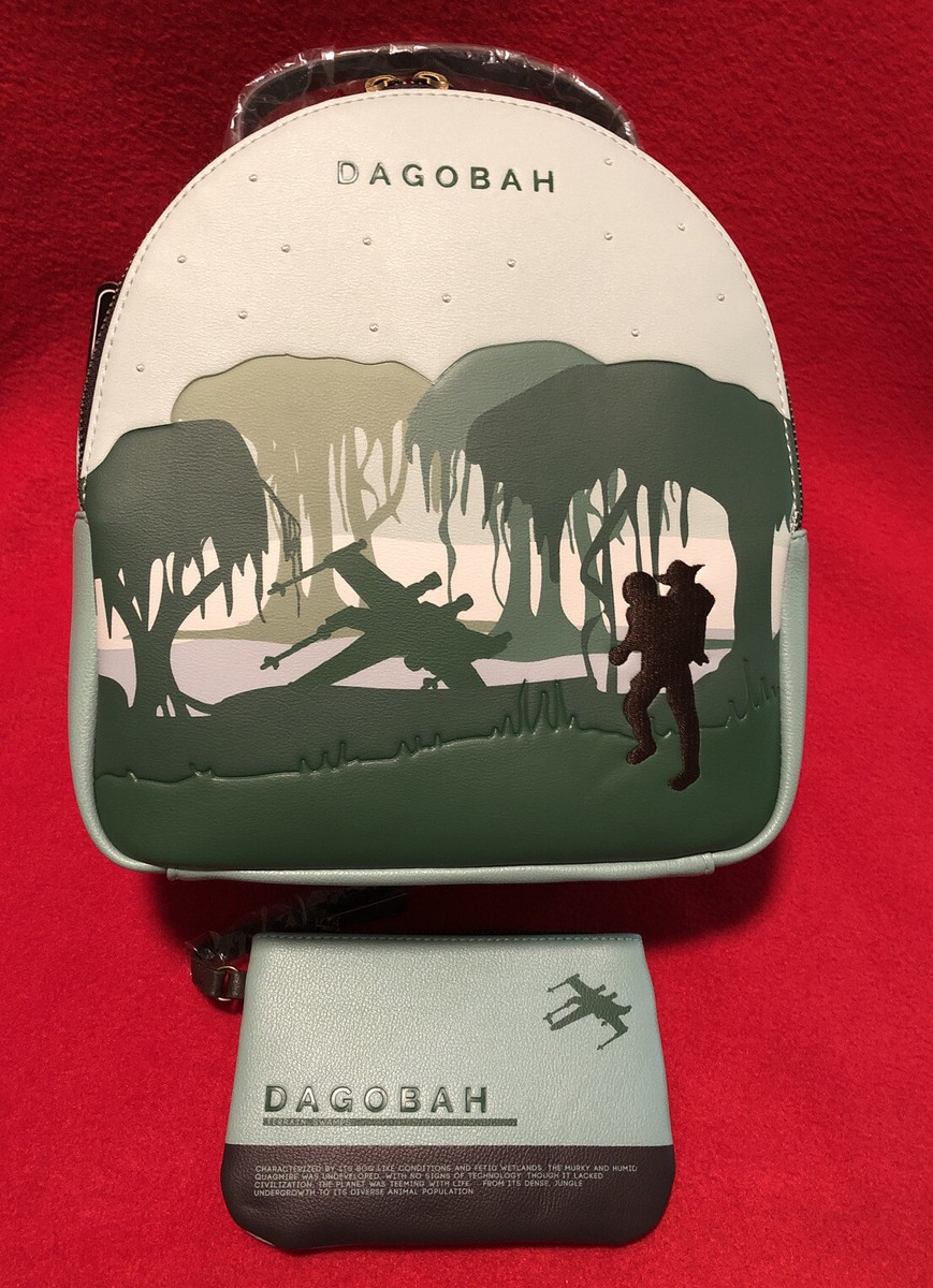 Loungefly X Star Wars Dagobah Convertible Mini Backpack  display picture 3