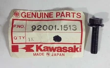 NOS GENUINE KAWASAKI WASHER W/BOLT 6X25 92001-1513 NEW OEM