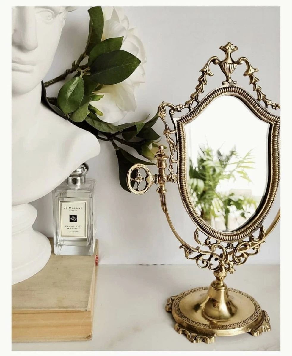 Vintage on sale desk mirror