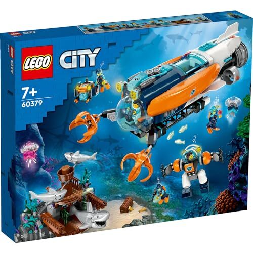 LEGO 60379 City Deep Sea Exploration Boat Christmas 7+ - Picture 2 of 6