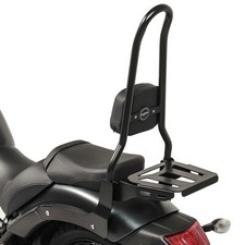 Sissy bar XL3 for Kawasaki Vulcan S / Café 15-22 with luggage rack black