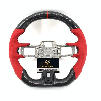 real carbon fiber steering wheel For Ford Mustang Shelby GT350 GT350R 2018-2023