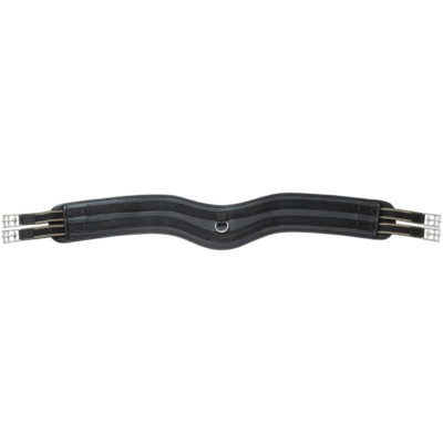 New! Equitare SHOULDER RELIEF SYNTHETIC ENGLISH GIRTH Center Dee Ring 10 SIZES!