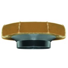 Fluidmaster 7516 Plastic Brown Flanged Wax Seal for 3 in. and 4 in. Waste Lines