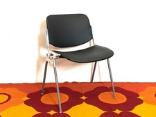 Sedia DSC106 Black ANONIMA CASTELLI Anni60 WAIMEA VINTAGE INTERIOR DESIGN CHAIR