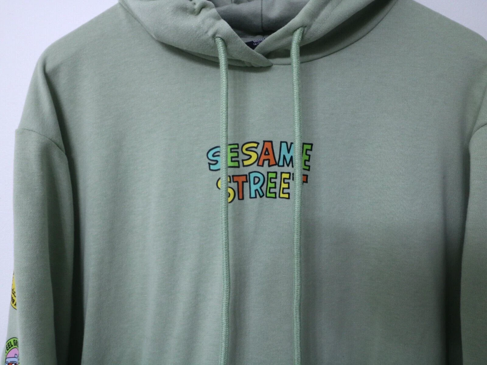 MOSCHINO Maglione uomo Sesame Street vestibilità oversize con cappuccio taglia media