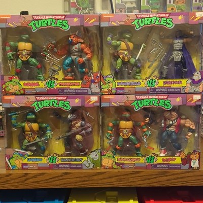 Nickelodeon Teenage Mutant Ninja Turtles Action Figure Collection Boxed. All 4!!