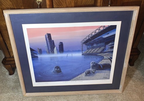 TIM WISTROM SIGNED LIMITED EDITION PRINT - “A WHOLE NEW BALLGAME“ #218/950