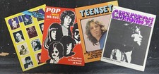 DOORS JIM MORRISON Lot Of 4 60s/70s Magazines CRAWDADDY TEENSET CIRCUS POP ROCK