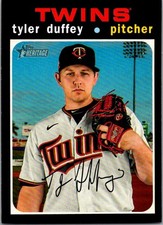 2020 Topps Heritage #614 Tyler Duffey