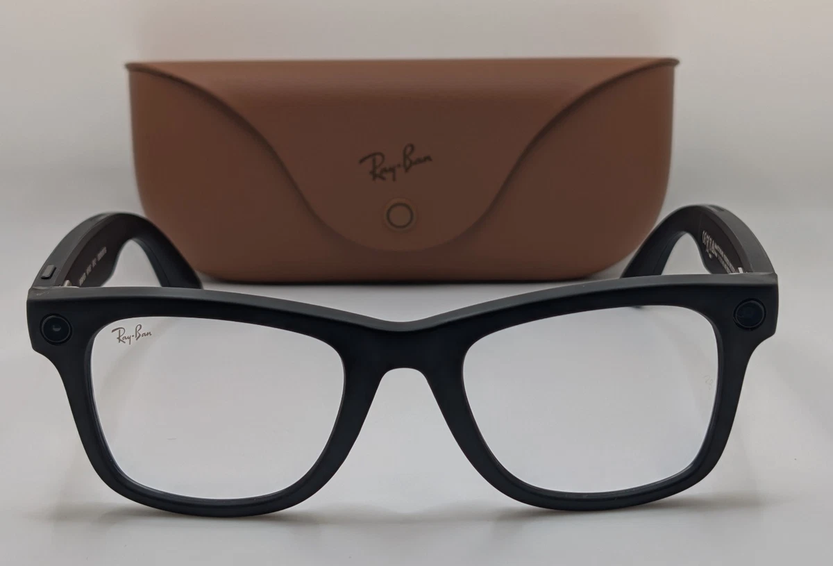 Ray-Ban Black Clear Sunglasses for Men for sale | eBay