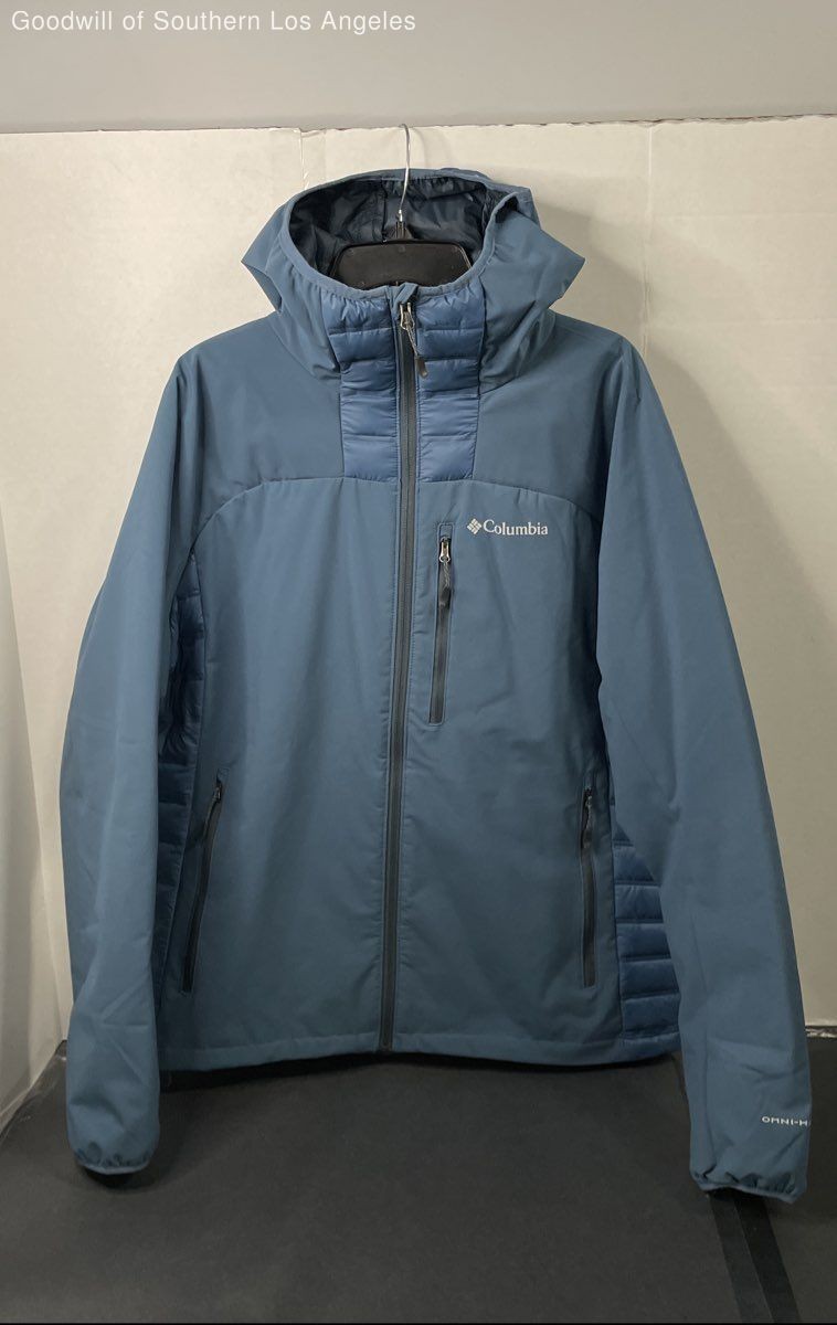 Columbia Sportswear Co. Blue Gate Racer Soft Shell Jacket - Size L