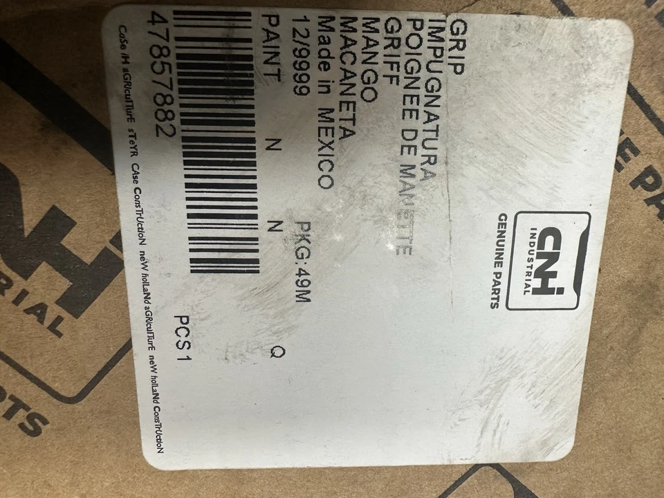 Estojo CNH / New Holland Grip P/N 47857882 OEM Novo Na Caixa Controlador/Joystick - Imagem 4 de 4