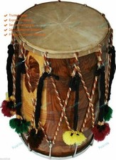 Sheesham Wood Musical Instrument Indian Musical Mu Bhangra Dhol