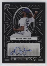 2022 Panini Chronicles Obsidian Auto Andre Jackson #OA-AJ Auto x5u