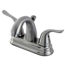 Kingston Brass FB561.YL Yosemite 1.2 GPM Centerset Bathroom - Nickel