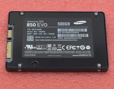 SAMSUNG MZ-75E500 500GB 6G SATA 2.5'' SSD MZ7LN500HMJP SOLIDSTATE DRIVE SERIALATA
