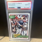 Panini 2018 Classics Tom Brady Base #59 PSA 10 New England Patriots