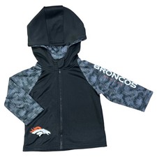 Denver Broncos Infant Full  Zip Hooded Jacket