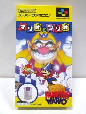 SNES -- Mario & Wario -- New! OpenBox! Super famicom, JAPAN Game Nintendo. 13497