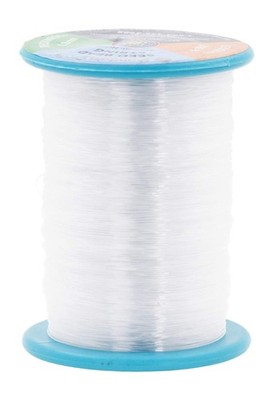 Clear String Monofilament Fishing Line for Crafts - 0.8mm 328 Yds Strong Invi...