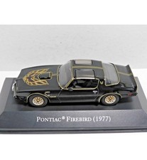Pontiac Firebird Trans AM (1977)  Black 1:43 Model Car Altaya Atlas Bandit UK