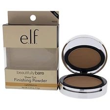 e.l.f. Beautifully Bare Sheer Tint Finishing Powder, Light/Medium, 0.33 Oz