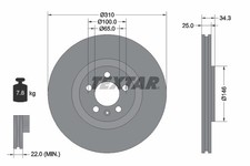 Disque de frein Audi A1